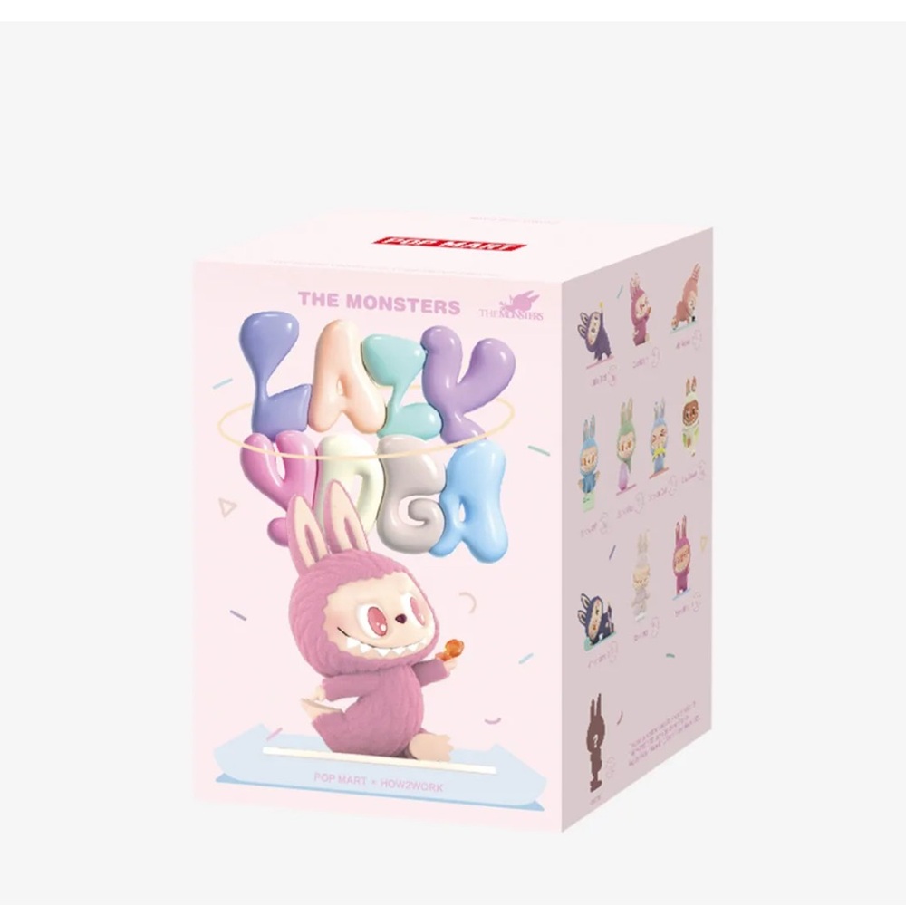 The Monsters Lazy Yoga Doll - Purple